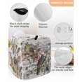 thumbnail image 3 of Country Owl Stand Mixer Dust Cover with Storage Pocket & Handles, Farmhouse Sping Floral Botanical Postmark Fits All Tilt Head & Bowl Lift Kitchen Appliance Cover Organizer Bag Accessories, 6-8 Quart, 3 of 6