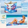 thumbnail image 4 of Tirrinia Lightweight Beach Poncho Towel with Hood for Adult, Quick Dry, Travel Surfer Pool, 4 of 7