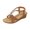A Brown, variant on Wovix Women's Sandals Trendy Sandals Shoes Wedge Open Toe Dressy And Casual Sandals Indoor Outdoor Shoes Black 35