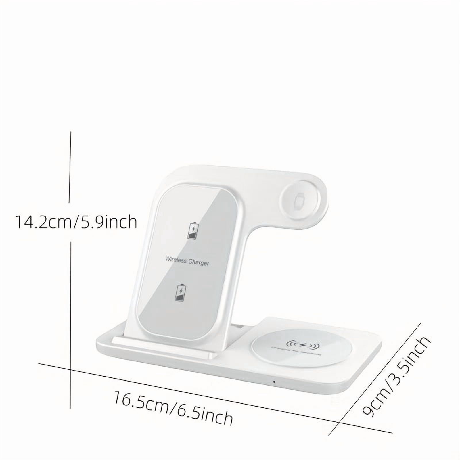 3-In-1 Foldable Portable Wireless Charger Suitable for Iphone, for Samsung And Other Wireless Charging Models, for Apple Watch, for Airpods