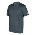 thumbnail image 4 of Adidas Men's Grind Climalite Performance Polo Shirt Golf Golfing (Onix, 2XL), 4 of 6