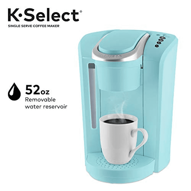 Single Serve K-Cup Pod Coffee Brewer With Strength Control and Hot Water On Demand Keurig K-Select Coffee Maker Oasis 