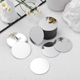 thumbnail image 4 of Round Mirror Stickers for Crafts 60Pcs Acrylic Mosaic for Home Decorators, 4 of 8