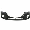 thumbnail image 2 of Geelife Front Bumper Cover Fascia For 2014-16 Mazda 3 Sedan 2014-16 Mazda 3 Hatchback, 2 of 5