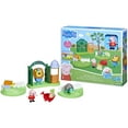 thumbnail image 4 of Peppa Pig Toys Peppa's Day at the Zoo Preschool Playset, 2 Figures and 6 Accessories, 4 of 5