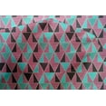 thumbnail image 5 of oneOone Cotton Silk Fabric Triangle Geometric Print Sewing Fabric BTY 42 Inch Wide, 5 of 5