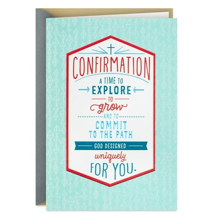 DaySpring Religious Confirmation Card (A Time to Explore)