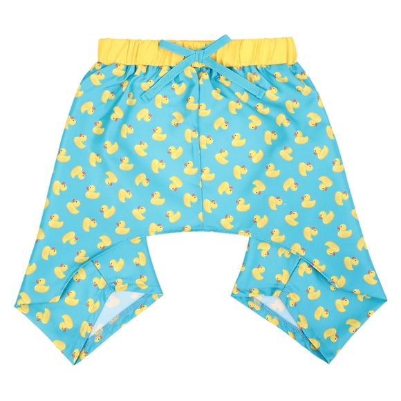 HDE Maillots de Bain pour Chiens Shorts de Planche Hawaïens Maillot de Bain de Plage Piscine pour TP à TTG Chiens Canards en Caoutchouc Turquoise - TP