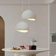 thumbnail image 3 of Arturesthome Nordic Japandi Living Room Handmade Oval Resin Chandelier Lamp, 3 of 13