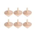 thumbnail image 1 of 6 Uds. de Madera Sin Pintar, Juguetes Educativos para Jardín de Infantes, Tapa de Madera Hecha a Mano, Tus Propios Juguetes de Madera P, 1 of 9