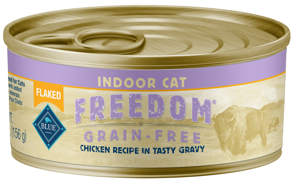 Blue Buffalo Freedom Grain Free Natural Adult Flaked Wet Cat Food