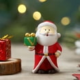 thumbnail image 1 of Fiudx Liquidación de ofertas flash Adornos de decoración navideña Adornos artesanales de Papá Noel, 1 of 6