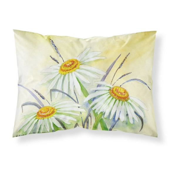 Daisies by Maureen Bonfield Fabric Standard Pillowcase