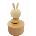 thumbnail image 5 of Black Friday Cute Little Elephant Mini Music Box, Cartoons Animals Wooden Mechanical Music Box, The Music Box Gift That Sings Castle in The Sky, Best, 5 of 5