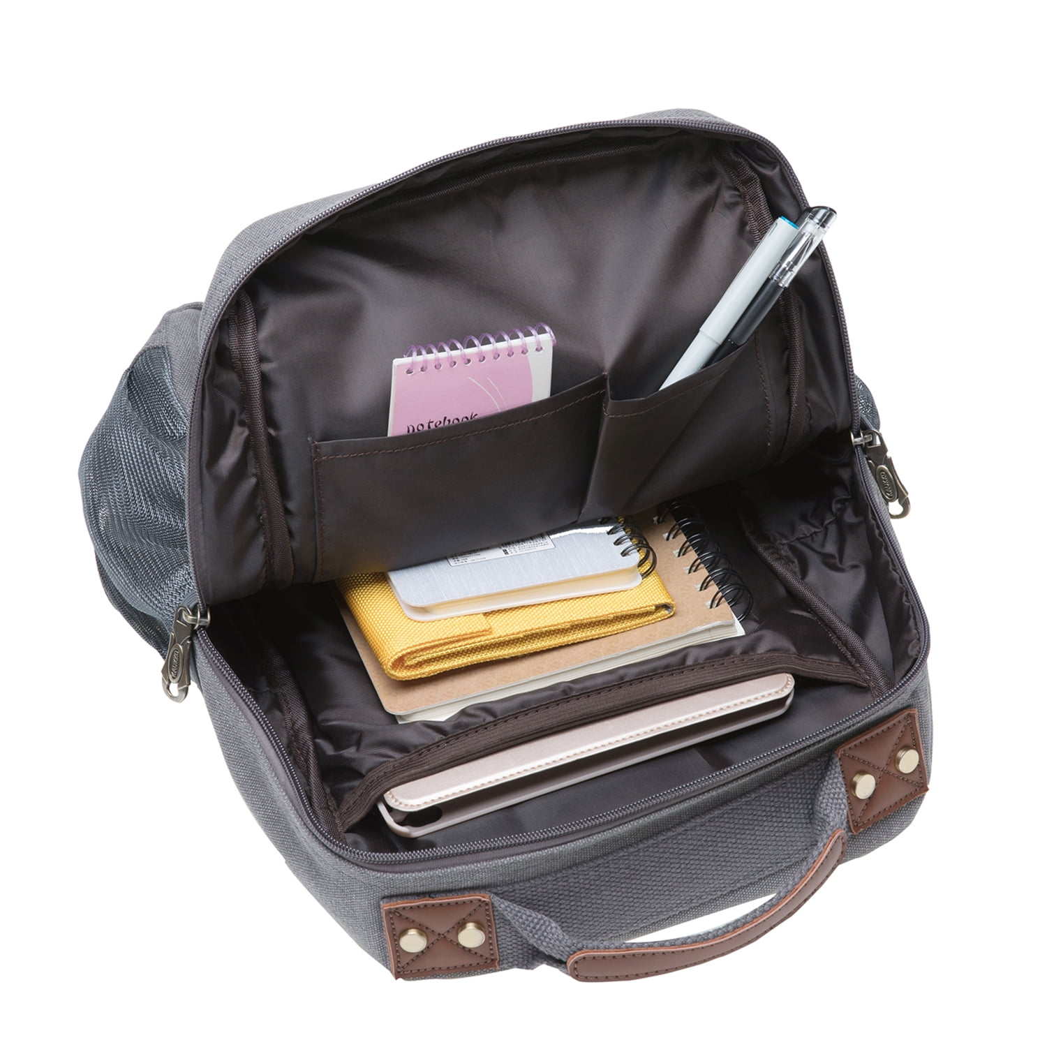 KAUKKO Canvas Messenger Bag Cross Body Shoulder Sling Backpack Travel Hiking Chest Bag