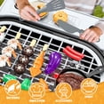 thumbnail image 2 of JBeeCtrl 68 PCS Play Kitchen Toy Set Kids Barbeque Grill Playset Cooking Toys Set Kids Toy BBQ Grill Playset Pretend Play Toys for Toddlers 3-5 Birthday Gift for Boys Girls, 2 of 8