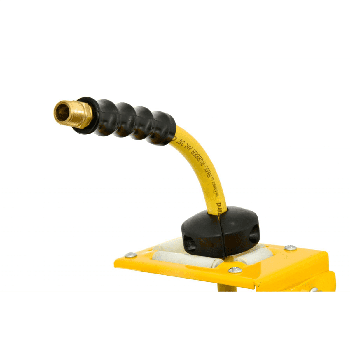 BluBird OilShield Rubber All - In - One 3/8" x 50' Air Hose Reel Heavy Duty Single Arm Assembly