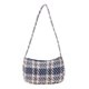 thumbnail image 2 of Bolso retro para mujer con estampado de cuadros y axilas, bolsos pequeños (azul oscuro) Tmvgtek Para estrenar, 2 of 9