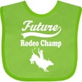 thumbnail image 3 of Inktastic Future Rodeo Champ Bull Rider Boys Baby Bib, 3 of 4