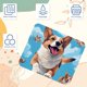 thumbnail image 3 of Alfombrilla de ratón Happy Corgis con base de goma antideslizante, cuadrada, protector para portátil, almohadillas de escritura, alfombrilla de ratón para juegos de ordenador, alfombrilla, 3 of 7