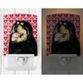 thumbnail image 2 of Tibetan Mastiff Hearts Valentine Day Ceramic Night Light, 2 of 2