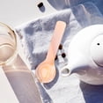 thumbnail image 3 of Minkissy 3Pack Shell Spoon Egg Spoons Assorted Color Mixing Drinking Coffee Serving Dessert 7.4x2.2x1In, 3 of 8