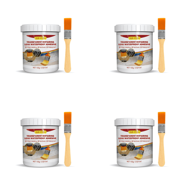 Pegamento Antifugas para Suelos Pasta Selladora Reparación Adhesiva Impermeable Transparente 100g