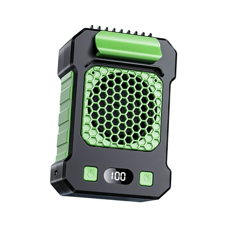 

Outdoor Waist Mounted Fan Summer Cooling Fans Multifunctional Fan Portable Mini Fan Rechargeable Fan