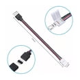 thumbnail image 2 of 20 Pzs Conector Broche Con Cable 4 Pines Macho Tiras Led Rgb, 2 of 3