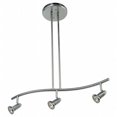 thumbnail image 1 of Access Lighting 52205-BS Cobra 3 Light Spotlight Pendant - Brushed Steel, 1 of 3