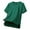 Green, variant on Men's Casual T Shirts For Outdoors And Everyday Wear Flexible And Summer Apparel For Relaxed Style And Easy Care, XXXL, White