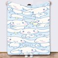 thumbnail image 1 of 3D Printing, Cartoon Soft Double Flannel Blanket, Super Soft Blanket, Suitable For Living Room, Sofa, 1 of 3