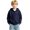 H391 Navy, variant on SJLDQY Boys Zip Up Hoodies Casual Long Sleeve Hooded Sweatshirts with Pocket Fall Winter Outfits Solid Color Fleece Waffle Hoodies for Boys
