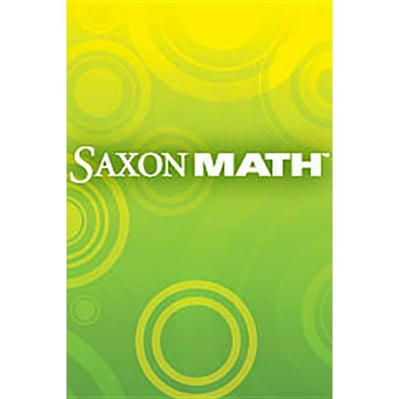 Saxon Math K: Saxon Math K: Technology Pack (Other)
