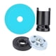 thumbnail image 5 of Ruedas de disco de corte de vidrio, 2 platos, delgado, plato de amoladora 9523, llave de tubo, herramienta de cerámica para corte suave azul Macarena Disco cortante, 5 of 5