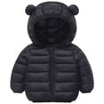 thumbnail image 2 of NIEWTR Toddler Boys Girls Casual Jackets Printing Cartoon Hooded Outerwear Zipper Coats Long Sleeve Windproof Coats, 2 of 7