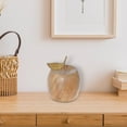 thumbnail image 3 of Mango Wood Decorative Apple, 3 of 3