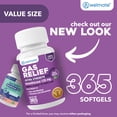thumbnail image 3 of WELMATE Simethicone 125mg Gas Relief Softgels, 365 Count, 3 of 7