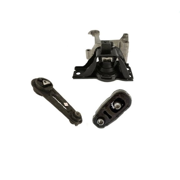 3Pc Engine Motor Mount Kit 2007-2012 Sentra 2.0L Automatic Transmission