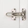 thumbnail image 5 of (Silver)Home Security Door Lock, Swing Bar, Anti-Theft Protection Latch for Front and Interior Door, 5 of 5