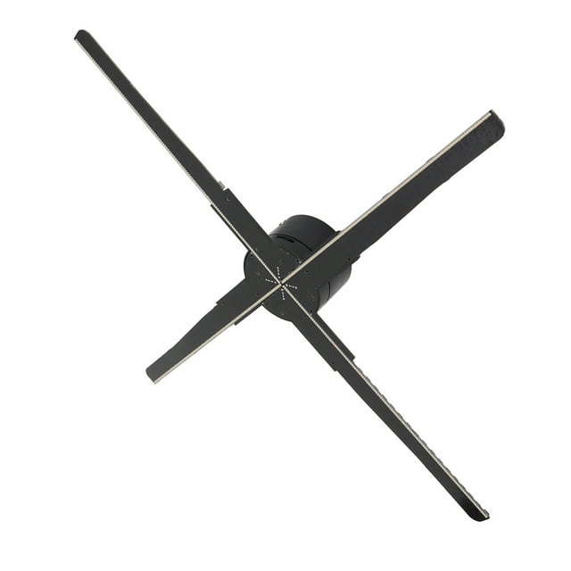 3d 52 cm de diámetro G52 Proyector de ventilador holográfico 3d 552pcs Beads LED Holograma Ventilador para Tiendas de Negocios