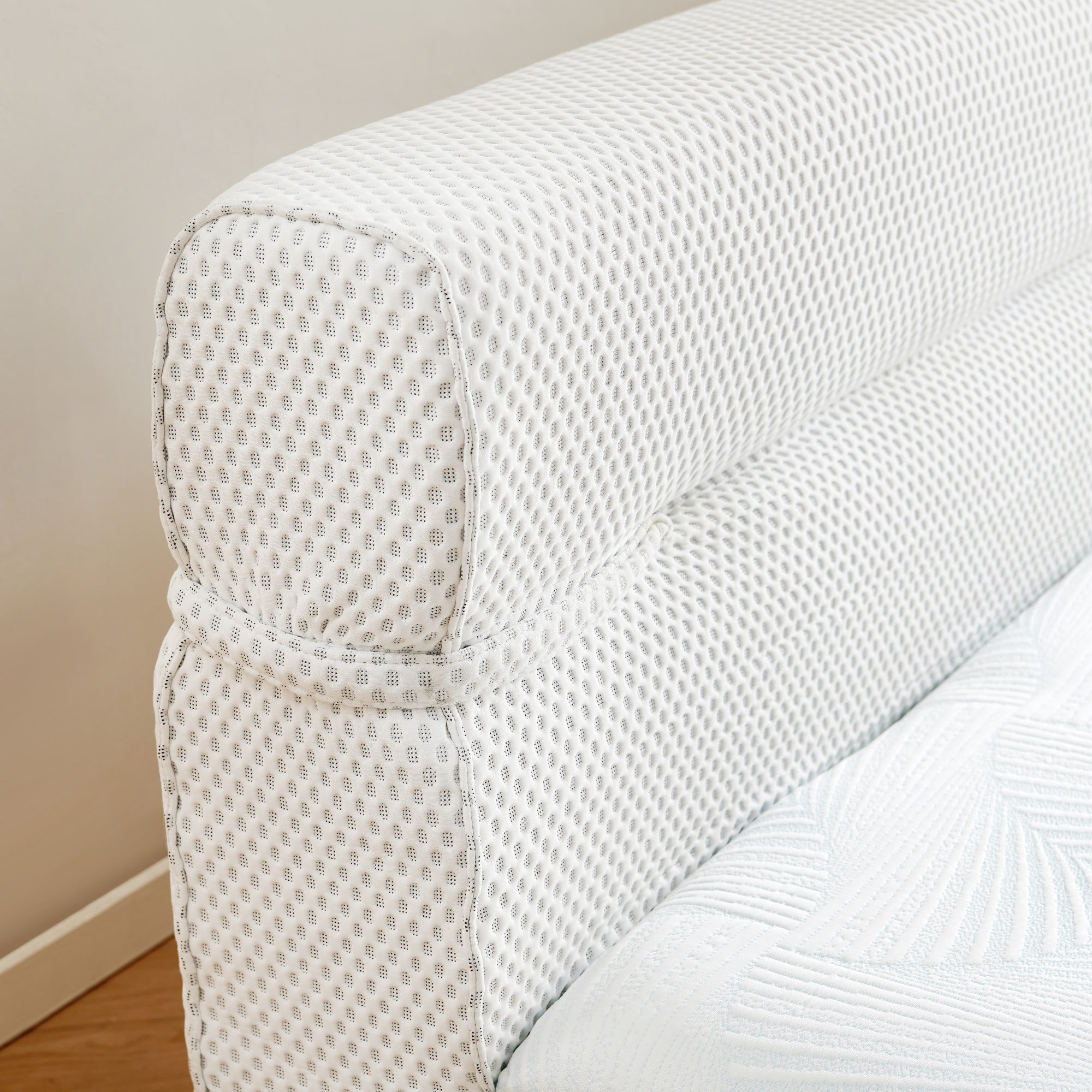 Leumius King Mattress & Bed Frame,15 Inch Full Size Mattresses with Cool Fabric,No Assembly Required for Living Room Apartment Bedroom