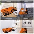 thumbnail image 5 of Halloween Front Door Mat, Halloween Orange Ghost Halloween Decorations Indoor Mats for Bedroom Bathroom Kitchen, Halloween Decor Non-Slip Carpet Entryway Mat 20x31.5in, 5 of 6