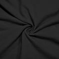 thumbnail image 4 of IROINNID Reduced Long Sleeve Dress for Women Mid-Length Shift Dress Round-Neck Comfy Long Sleeve Loose Solid Dress,Black, 4 of 6