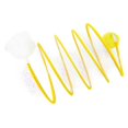 thumbnail image 2 of Maytalsory Foldable Indoor Cat Tunnel S Type Playing Tent Durable Spring Portable Toy Yellow S Plush Ball 1Set, 2 of 6