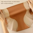 thumbnail image 3 of Simple Women's Ice Silk Panties Slimming Non-traces Underpant For Daily Wear, 3 of 5