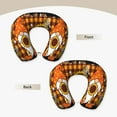 thumbnail image 3 of KLL Sunflower Gnomes and Bees Pattern Memory Foam Cervical Neck Pillow Versatile U-Shaped Pillows for Home/Office/Camping/Travelling/Soft Washable Cover, 3 of 8