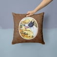 thumbnail image 2 of Carolines Treasures 7018PW1414 Canaan Dog Fabric Decorative Pillow  14Hx14W multicolor, 2 of 4