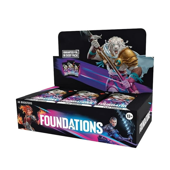 Clearance! Mtg Play Foundations Booster Box Ultimate Mtg Card Box Play Booster Box Card Game Packs Chess & Card Game Toys 1 Set of Play Booster Box