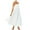 White, variant on TJAZFJPA Dresses Women Wedding Guest Women Striped Sleeveless Maxi Dress Swing Cutout Midi Dress Backless Smocked Spaghetti Strap Boho Flowy Long Square Neck Dress Women Summer Dresses